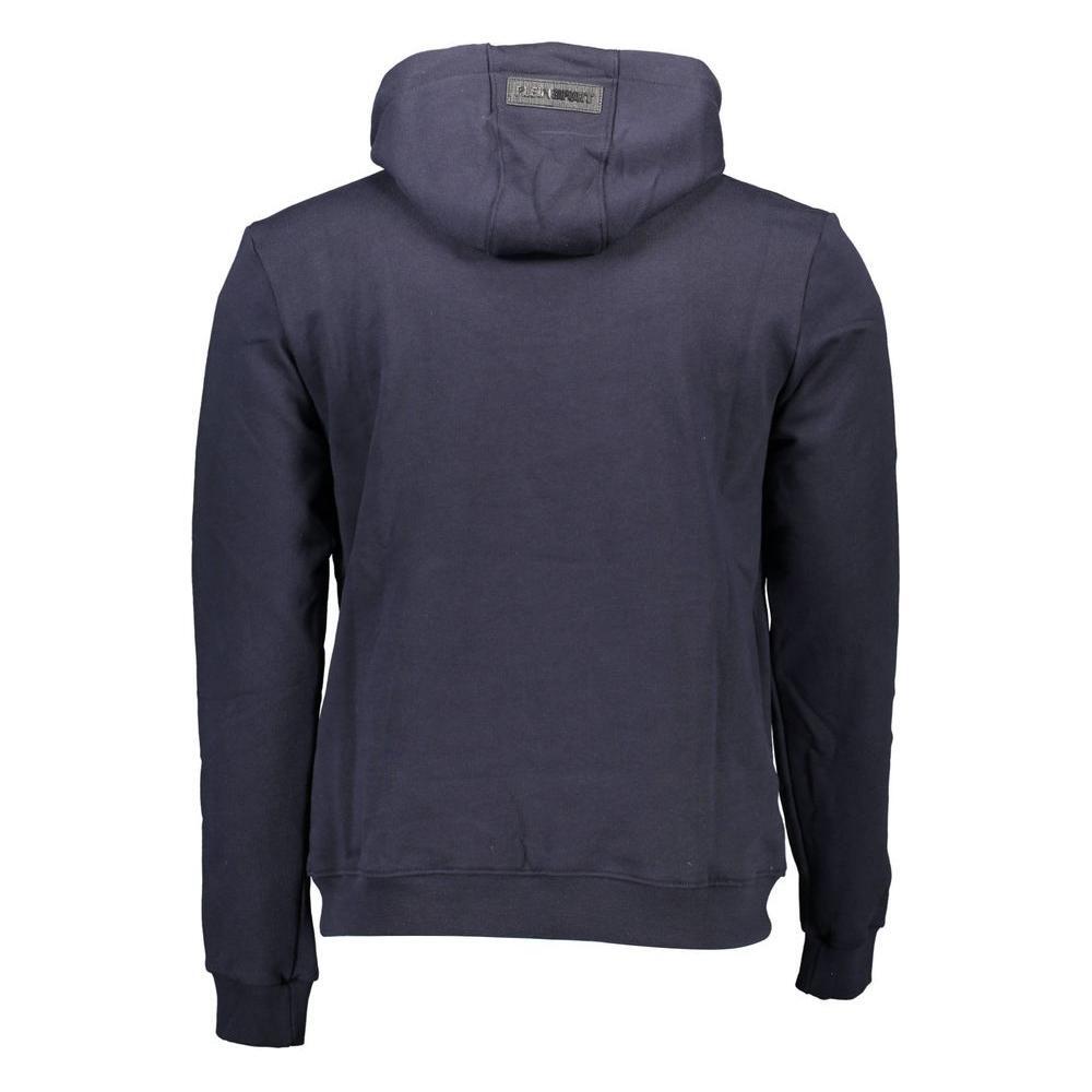 Plein Sport Blue Cotton Men Sweater PL-36927-S