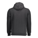 Napapijri Black Cotton Men Sweater NA-37299-XXL