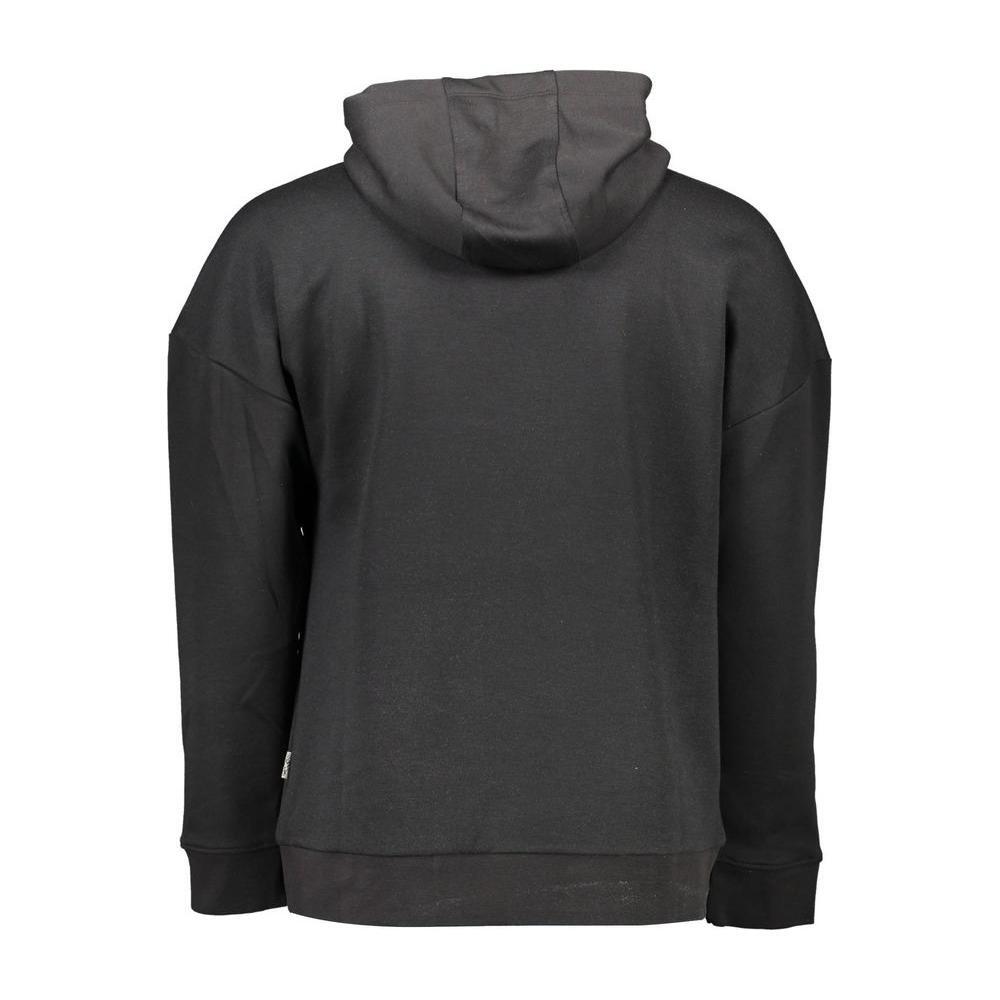 Plein Sport Black Cotton Men Sweater PL-10023-M