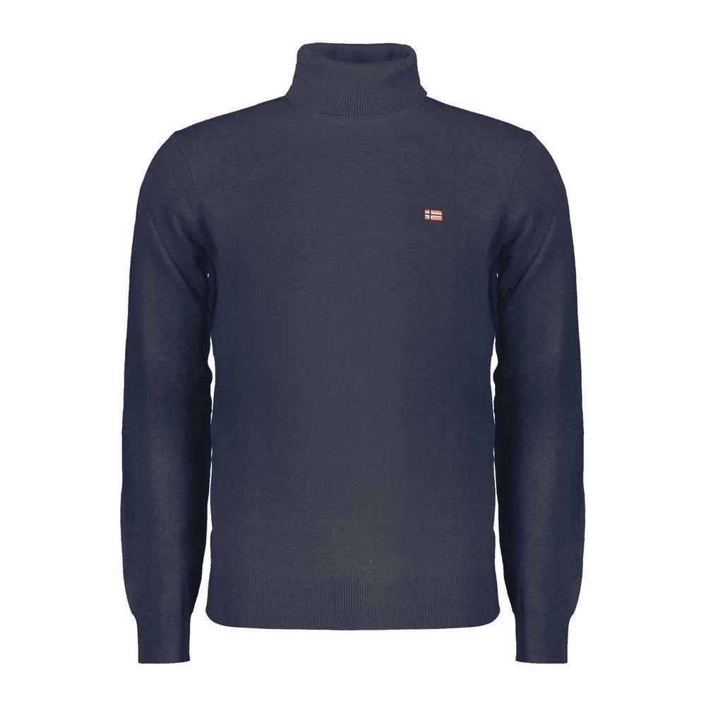 Norway 1963 Blue Polyamide Men Sweater NO-32031-XXL