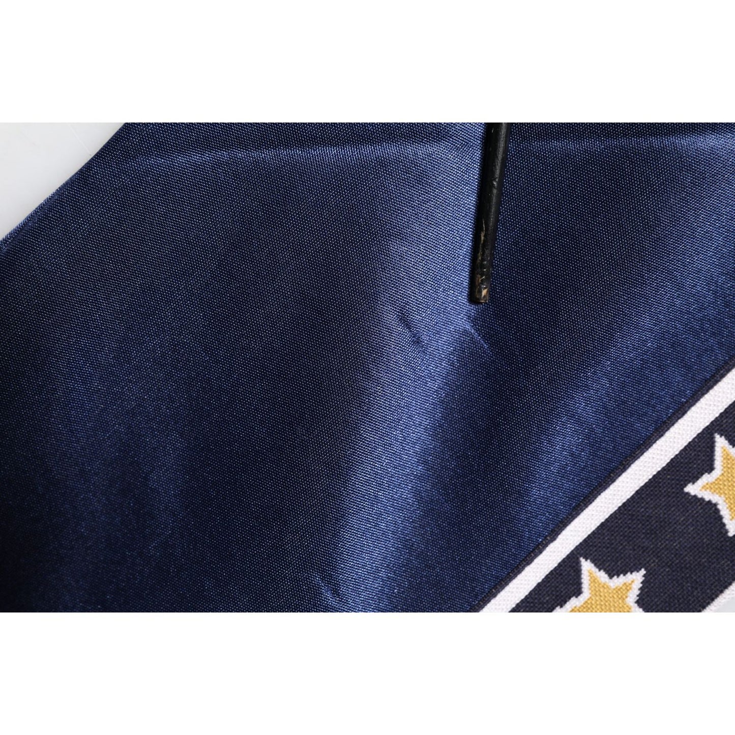 Dolce & Gabbana Blue Nylon Logo Patch Men Bomber Sweater THS90416-52