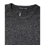 Dolce & Gabbana Gray Wool Knitted Round Neck Pullover Sweater THS90417-54
