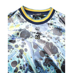 Dolce & Gabbana Multicolor Marble Print Men Pullover Sweater TSH87202-52