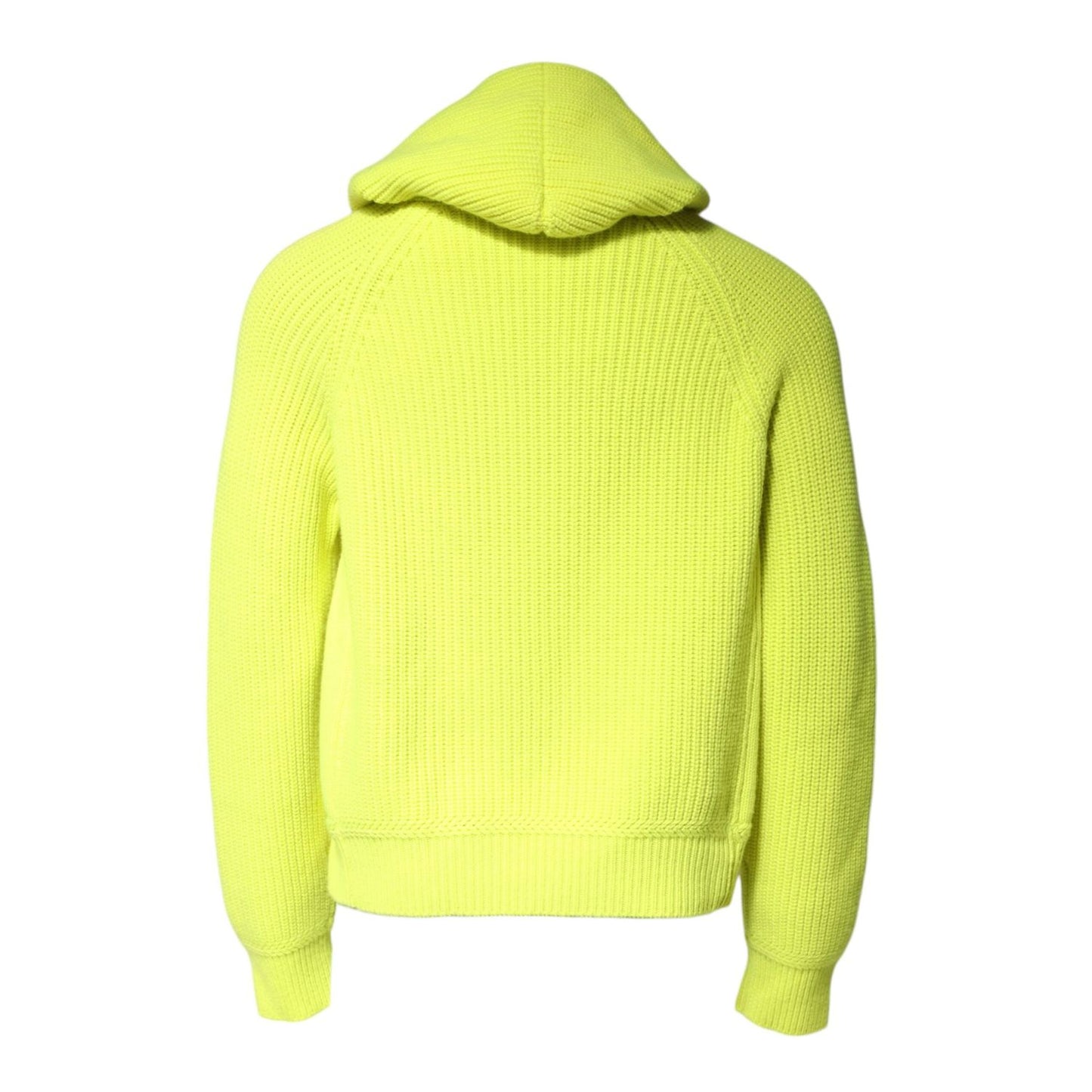 Dolce & Gabbana Green 69 Knit Hooded Men Pullover Sweater TSH90255-48