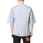 Dolce & Gabbana Light Blue Graphic Print Short Sleeve T-shirt TSH87747-50