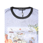 Dolce & Gabbana Light Blue Graphic Print Short Sleeve T-shirt TSH87748-50