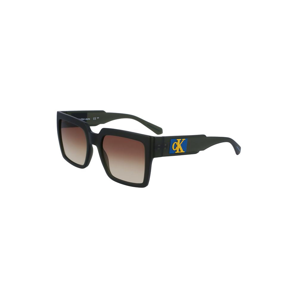 Calvin Klein Brown Plastic Women Sunglass