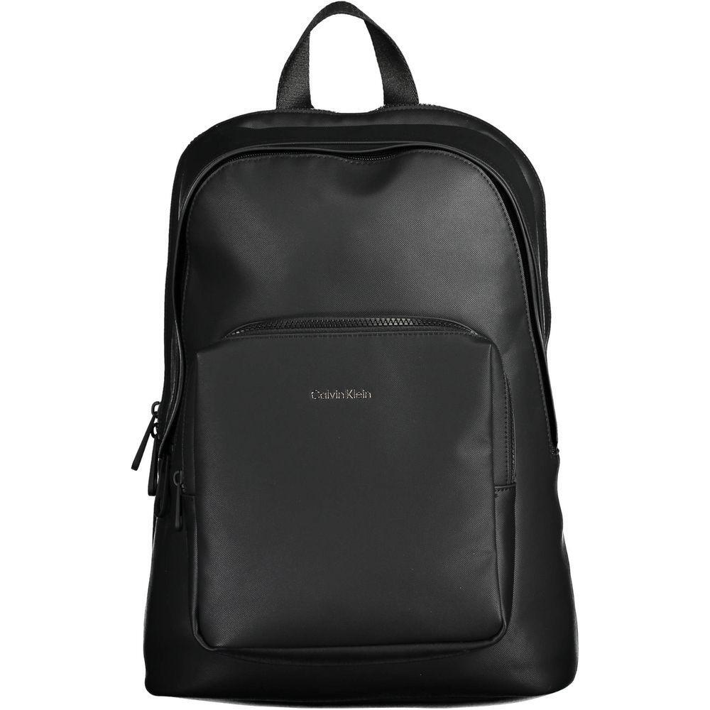 Calvin Klein Black Polyester Men Backpack CA-20605