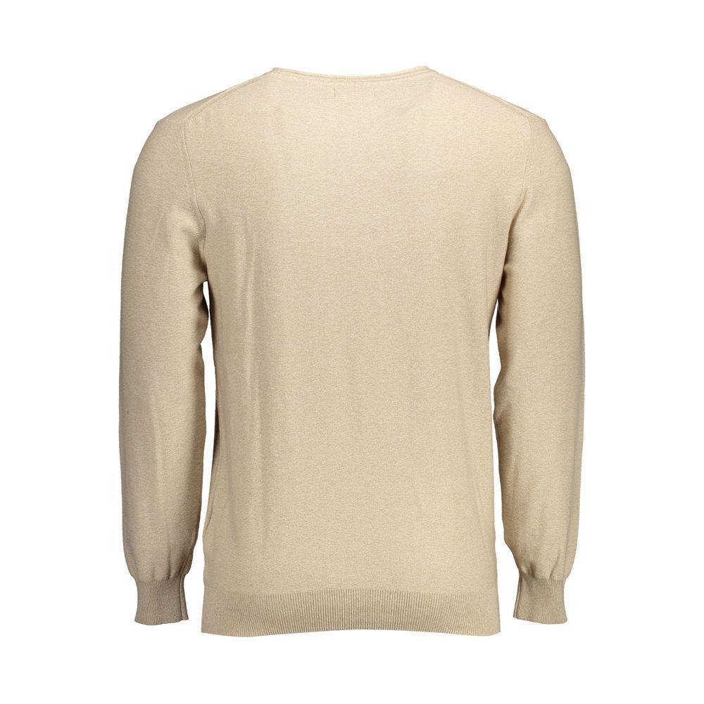 Gant Beige Cotton Men Sweater GA-37165-S