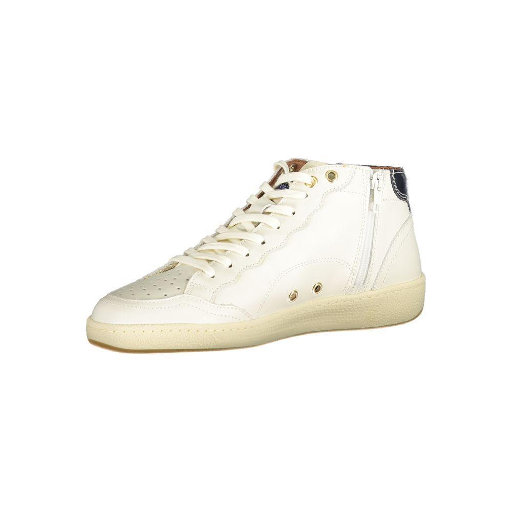Blauer White Leather Men Sneaker BL-33938-EU40/US7