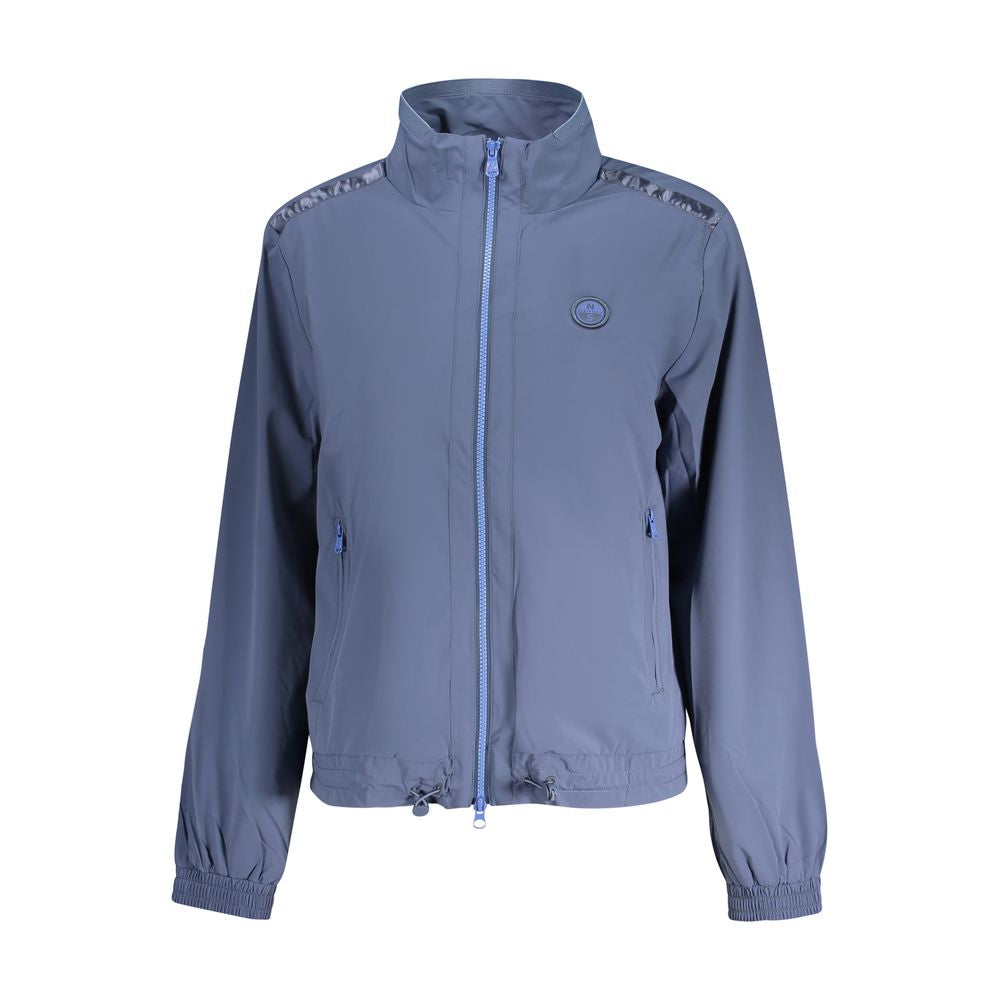 North Sails Blue Nylon Jackets & Coat NO-35854-XS