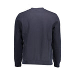 Napapijri Blue Cotton Men Sweater NA-37107-XXL