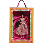 Dolce & Gabbana Pink Dress Ceramic Porcelain Fashion Leather Sicily Dolls SMY11082