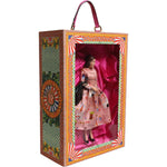 Dolce & Gabbana Pink Dress Ceramic Porcelain Fashion Leather Sicily Dolls SMY11082