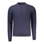 North Sails Blue Wool Men Sweater NO-32941-M