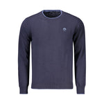 North Sails Blue Wool Men Sweater NO-32945-S