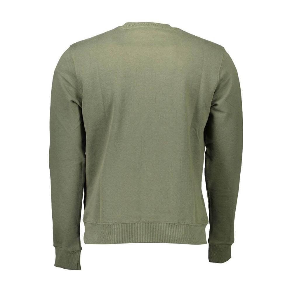 U.S. POLO ASSN. Green Cotton Men Sweater US-37238-L