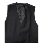 Dolce & Gabbana Black Wool Waistcoat Dress Formal Vest TSH878450-48