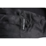 Dolce & Gabbana Black Wool Waistcoat Dress Formal Vest TSH878450-48