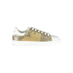 Emporio Armani Gold Polyester Women Sneaker EM-870-EU35/US5