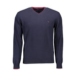 Harmont & Blaine Blue Wool Men Sweater HA-9415-XXL