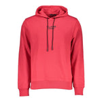 Cavalli Class Red Cotton Men Sweater CA-10551-XL