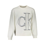 Calvin Klein White Cotton Men Sweater CA-13474-XXL
