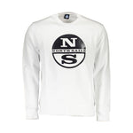North Sails White Cotton Men Sweater NO-16063-XL