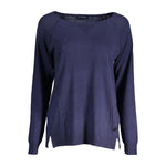 North Sails Blue Viscose Women Sweater NO-20248-S