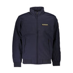 Napapijri Blue Polyamide Men Jacket NA-25103-S