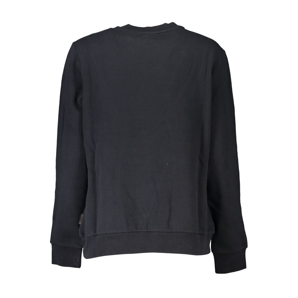 Napapijri Black Cotton Women Sweater NA-25265-XS