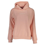 Calvin Klein Chic Pink Hooded Fleece Sweatshirt CA-26131-L