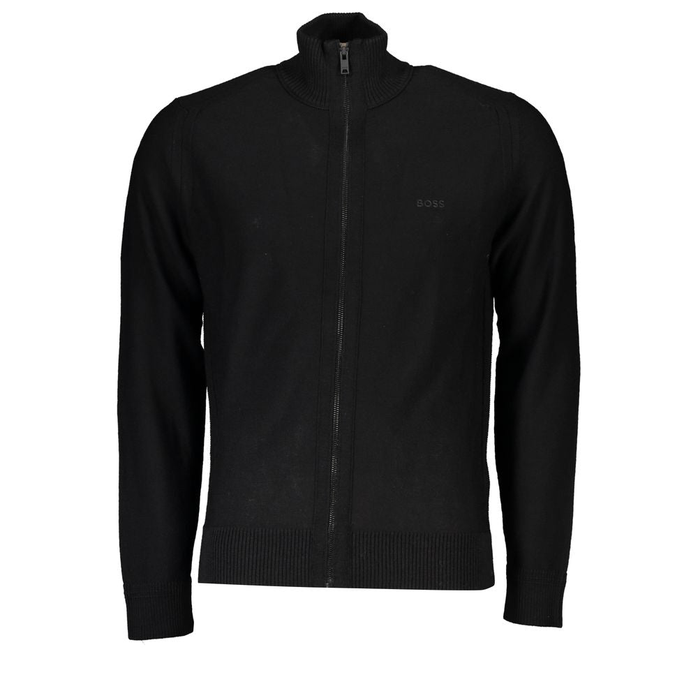 Hugo Boss Black Wool Men Sweater BO-28202-S