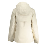 K-WAY Beige Polyester Jackets & Coat KW-30643-S