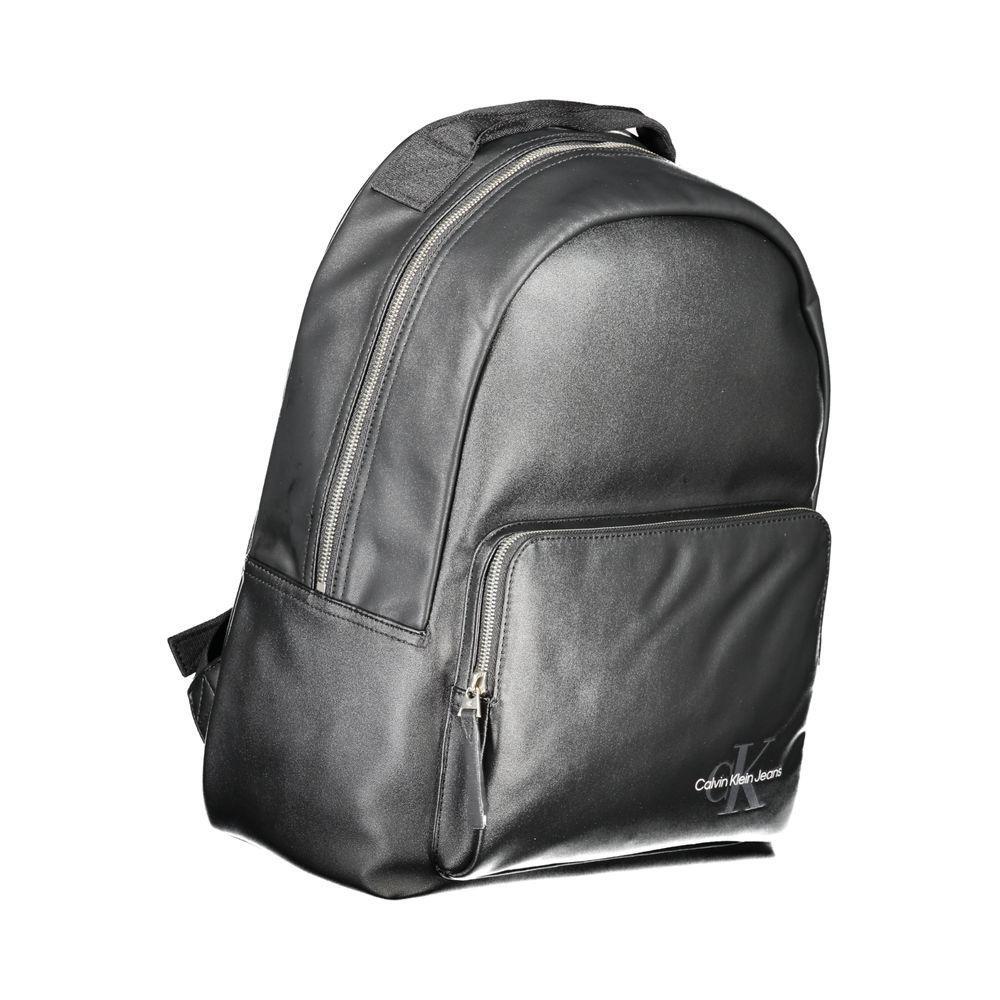 Calvin Klein Black Polyethylene Backpack CA-30966