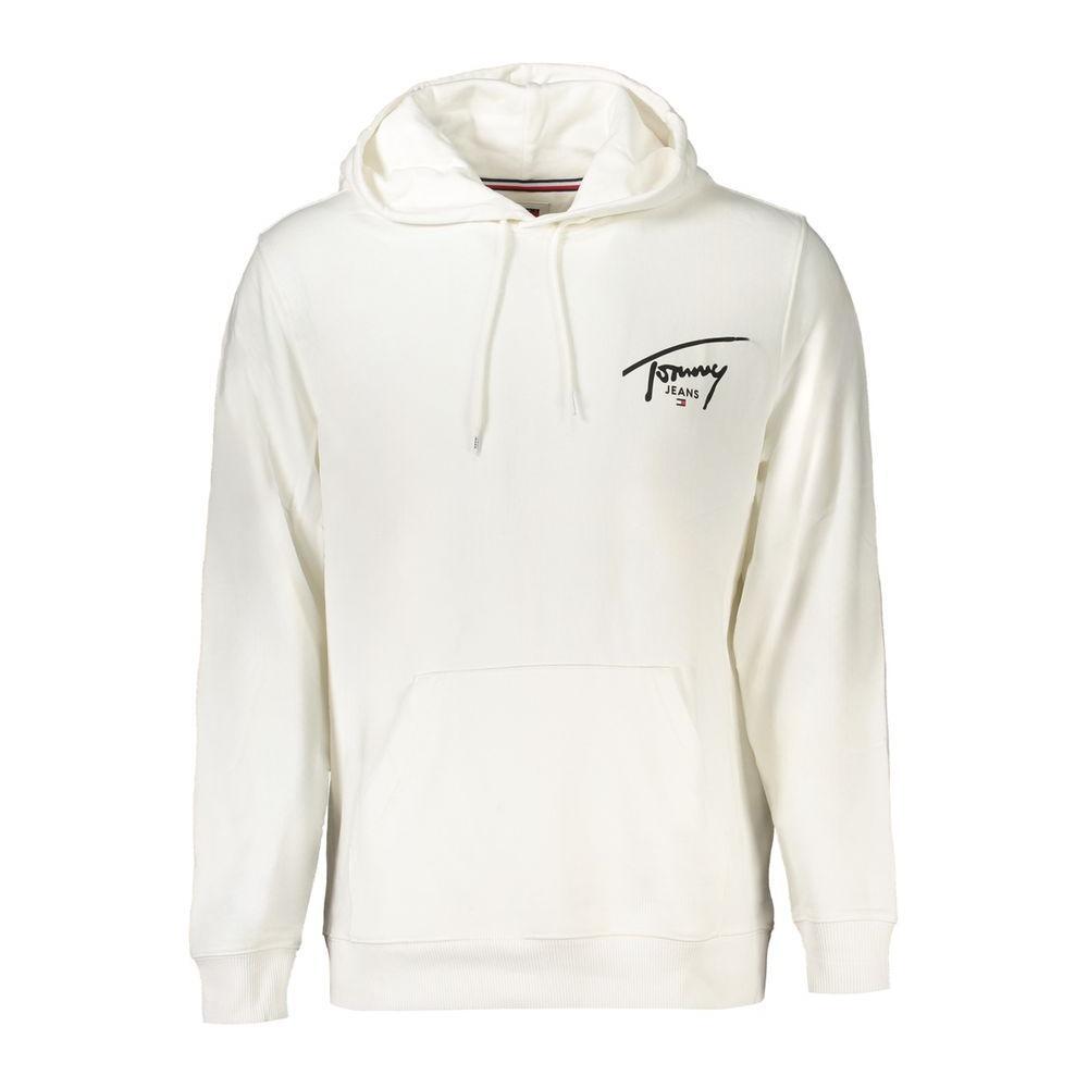 Tommy Hilfiger White Cotton Men Sweater TO-31910-XXL