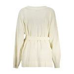 Guess Jeans White Acrylic Women Cardigan GU-31972-S