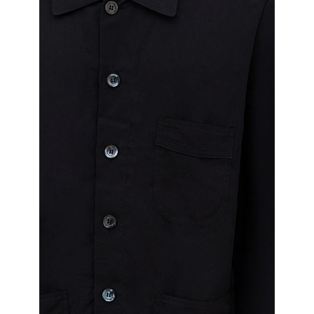 Tom Ford Black Lyocell Shirt TO-9304676-43
