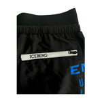 Iceberg Black Polyester Men's Swim Short IC-24827-M