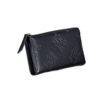 Tommy Hilfiger Elegant Blue Zip-Around Wallet TO-27155
