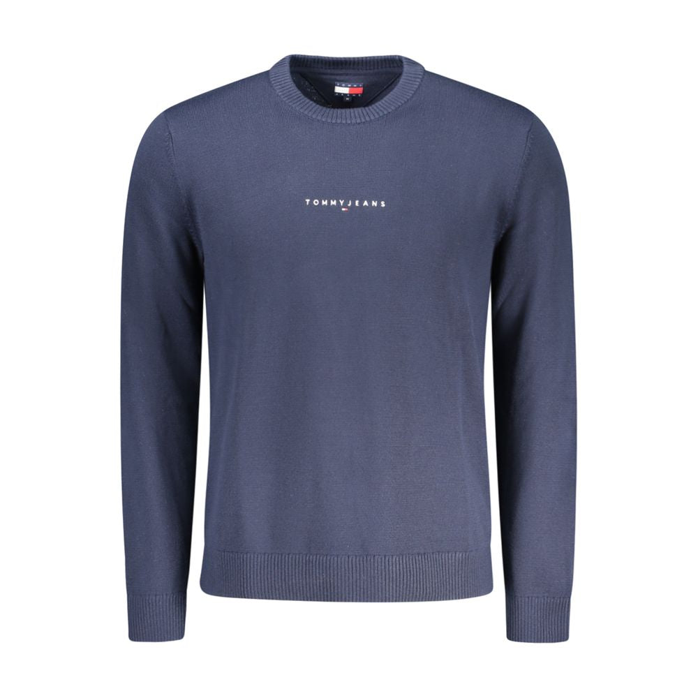 Tommy Hilfiger Blue Polyester Men Sweater TO-35366-M