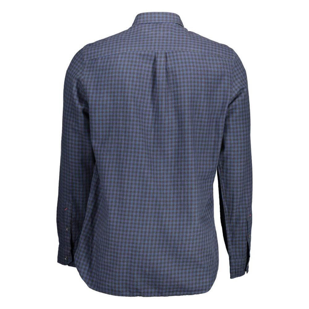 U.S. POLO ASSN. Blue Cotton Men Shirt US-37574-XL