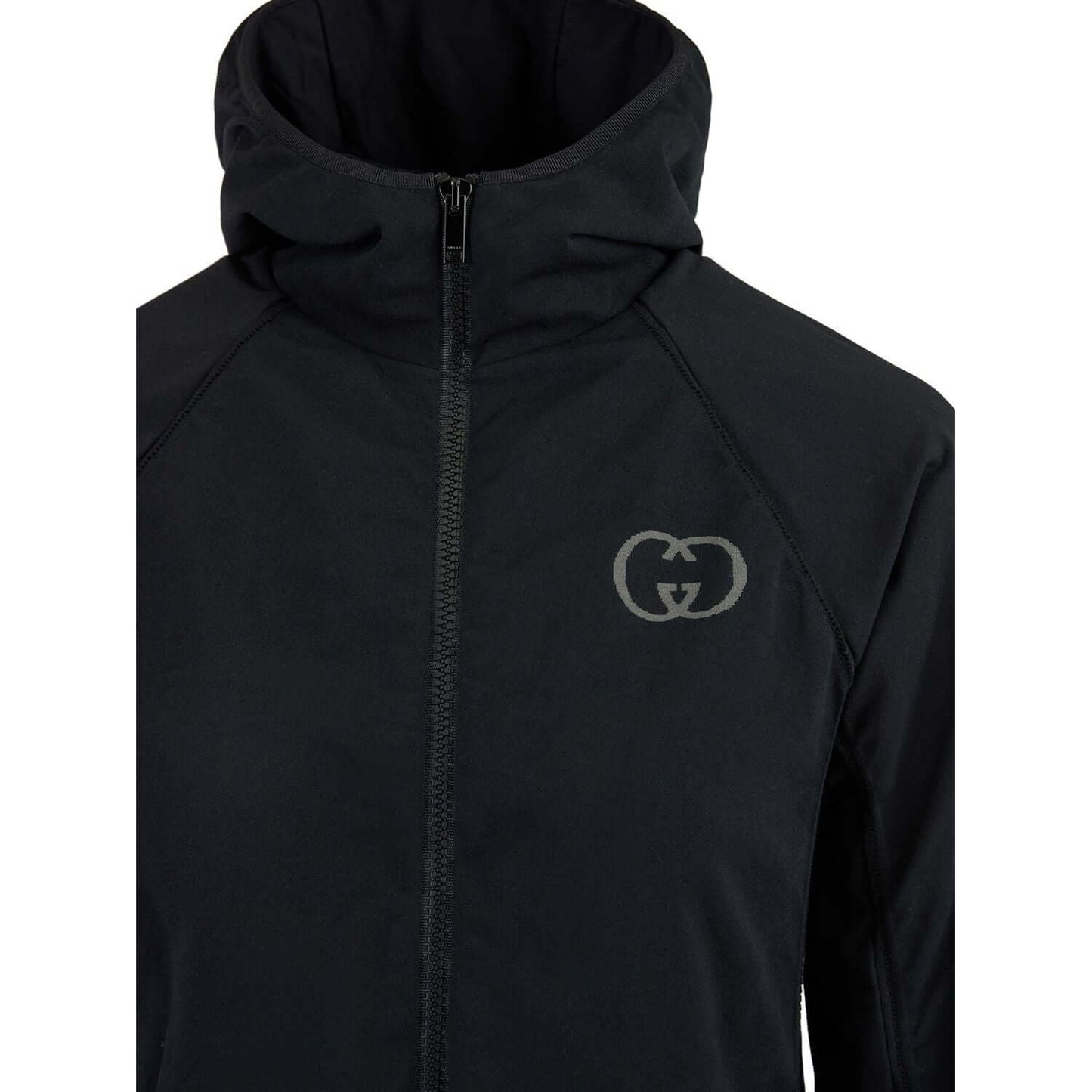 Gucci Black Polyamide Hoodie Sweatshirt 716761XJETV1189