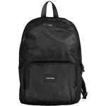 Calvin Klein Black Polyester Men Backpack CA-38177