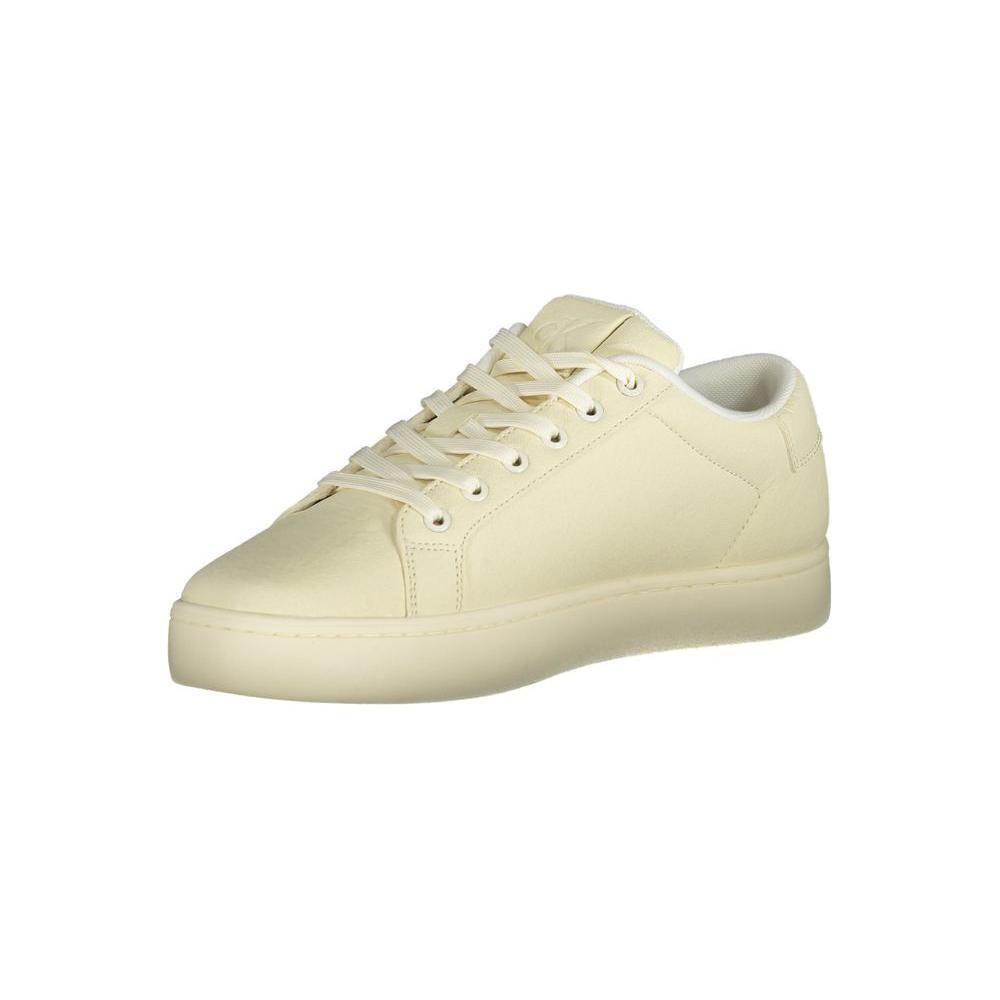 Calvin Klein White Polyester Men Sneaker CA-33709-EU40/US7