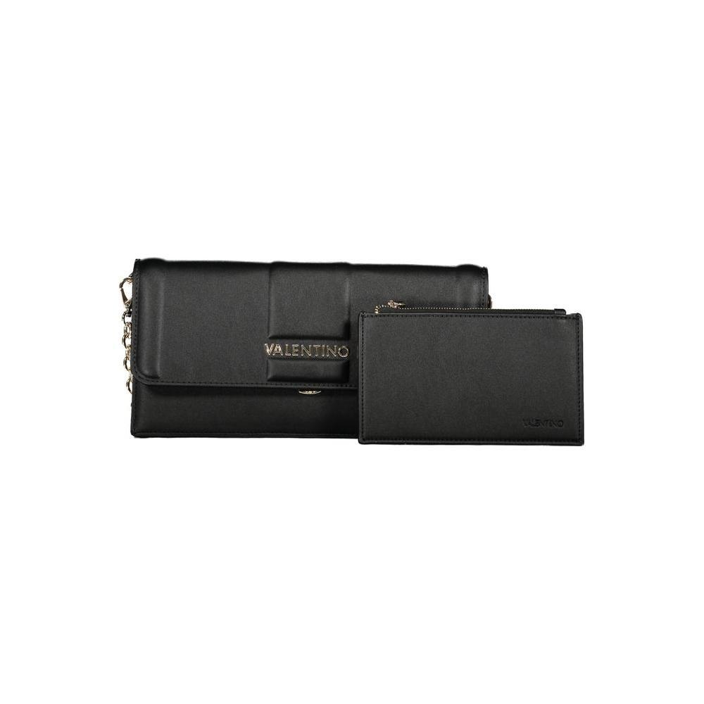 Mario Valentino Black Polyethylene Women Handbag VA-34731