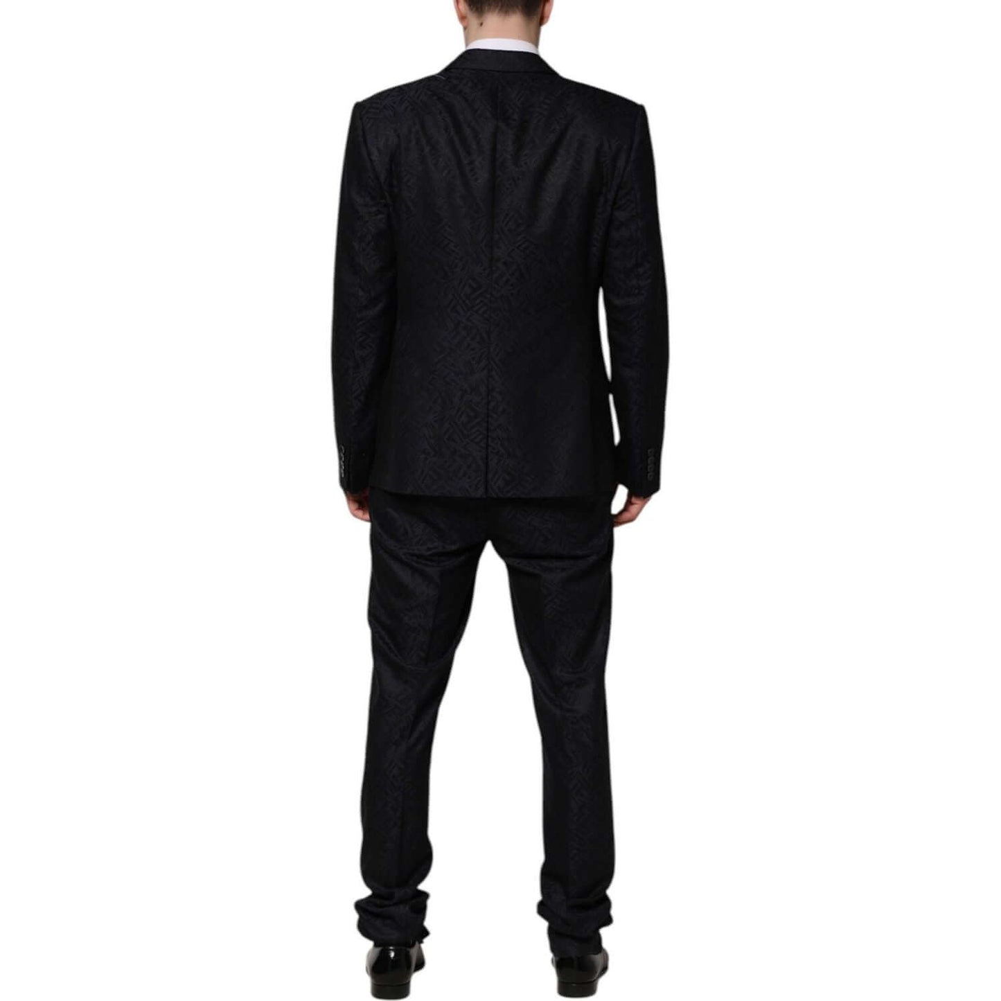 Dolce & Gabbana Black MARTINI King Skeleton 2 Piece Suit KOS2327-52