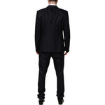 Dolce & Gabbana Black MARTINI King Skeleton 2 Piece Suit KOS2327-52