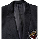 Dolce & Gabbana Black MARTINI King Skeleton 2 Piece Suit KOS2327-52