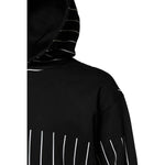 Dolce & Gabbana Black White Stripe Hooded Sweatshirt Sweater TSH90580-50